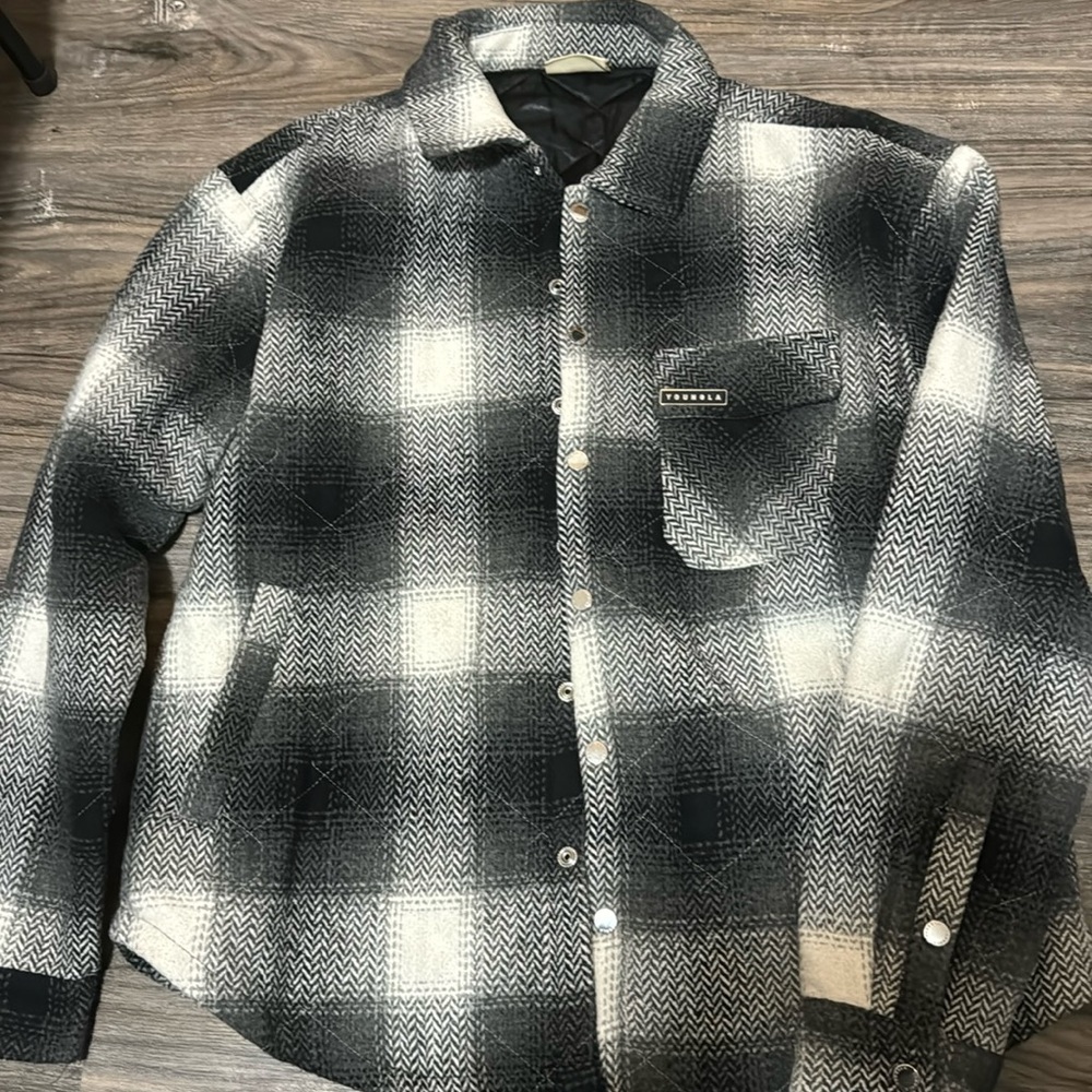 YoungLA mid weight flannel jacket